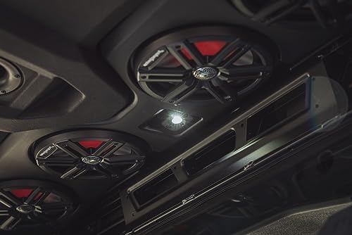 Rockford Fosgate RNGR18-ROOF4M2 All-in-One Ranger Roof Audio System – Front & Rear Audio Roof for Select 2018+ Polaris Ranger Crew 4-Door Models Rockford Fosgate RNGR18-ROOF4M2 All-in-One Ranger Roof Audio System – Front & Rear Audio Roof for Select 2018+ Polaris Ranger Crew 4-Door Models